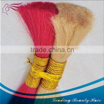 Colored Remy Hair Virgin Human Hair,not Tangle and Dry photo-2