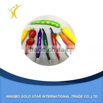 2014 popular foam fruit and vegetable pen