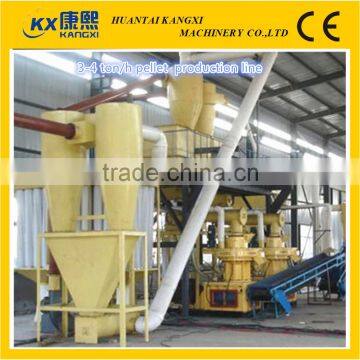 ring die nwe technology wood pellet compress machine or wood pellet plant or wood pellet mill with CE certificate hot exported