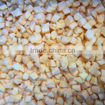 Yellow Peach Frozen Diced