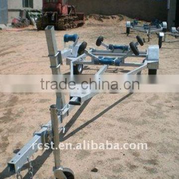 hot-dipped galvanized strong boat trailer