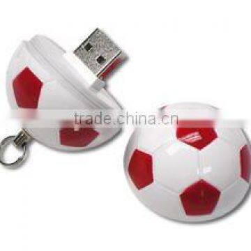 Football Shaped USB Flash Drives, Soccer Shaped USB 4GB, Promotional Gift USB Flash Drives
