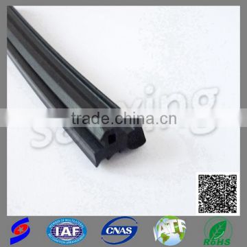 Rubber seal profile for door and window