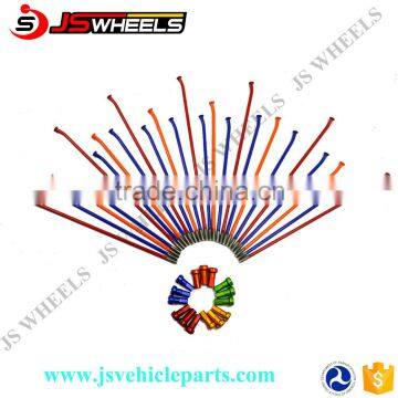 Motorcycle Wheel Colors Spokes Set