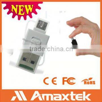 USB 2.0 flash drive micro otg card reader for mobile phone