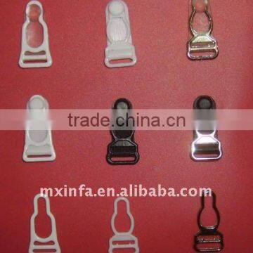 Metal suspender clip