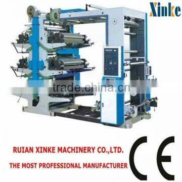 XK Series Factory Supplier Non Woven Fabric 4 Colour/6 Colour Flexo Printing Machine