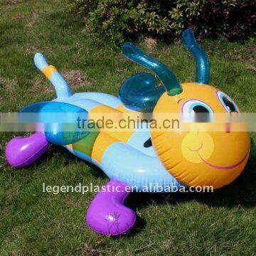 inflatable animal baby riding toy