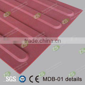 Nano Yellow Rubber Warning Tactile Flooring for Blind photo-3