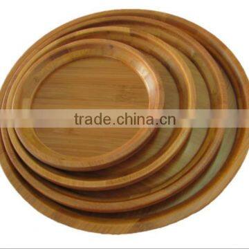 Red-hot best seller buffet ellipse bamboo tray, hot sell bamboo tray