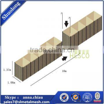 Factory Price SHUOLONG Hesco Barriers 1.3M Hesco Barrier MIL1