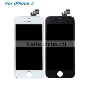 DHL Free Shipping mobile phone lcd/display high quality for iphone 5 lcd touch screen