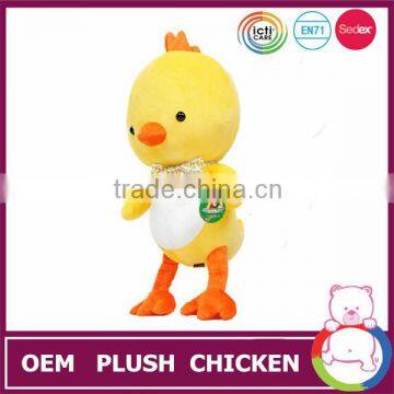 cute wholesale customed OEM cute chicken stuffed animal