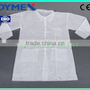 Non Woven Fabric Disposable Medical Protective Lab Coats photo-3