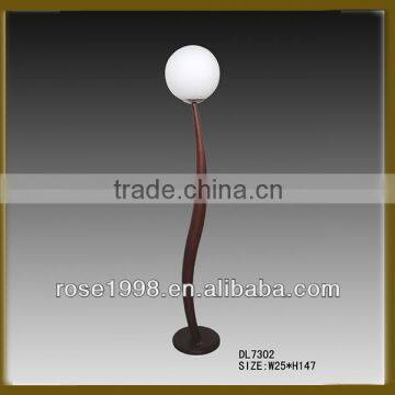 modern glass ball standing lamp