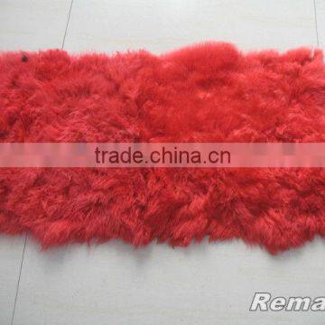 LONG WOOL TIBET LAMB FUR SKIN PLATE