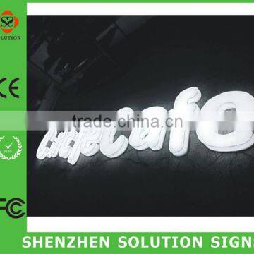 hight quality fulllit indoor/outdoor acrylic led sign from china