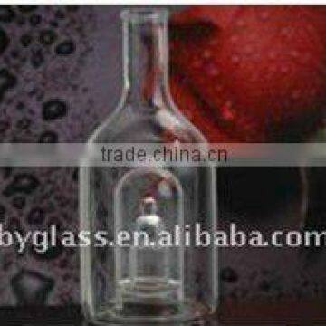 crystal art glass bottle