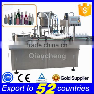 Free shipping PLC controlled automatic aerosol spray filling machine,aseptic bottle filling machine