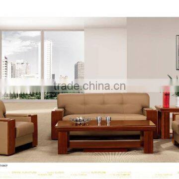 Best price leather synthesis new design sofa set factory sell directly YC7010