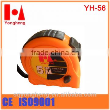 rubber covered 2 stops tape measure manufacturer factory price