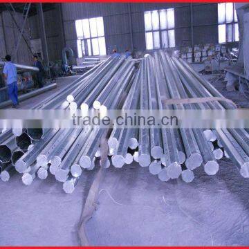 galvanized steel electrical standard pole