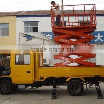 truck cargo lift/truck mounted scissor lift