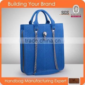 3347-2015 fashion lady handbags Beauty bag python leather handbag high quality