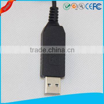 USB DC 5V to 12V Step-Up 2.1mmx5.5mm Plug Converter Adapter Cable photo-4