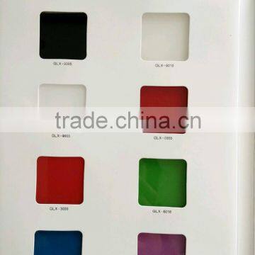 Wine red ,Golden,blue,black ,white clor Backing Glass/painted glass