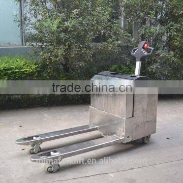 Material Handling Equipment Hot Sales 2 Ton Electric Pallet Truck in South American photo-2