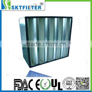 2015 High quality GI frame V bank filters