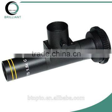 2/3" Format C-mount 1.0x Magnifying WD 65mm Telecentric Lens
