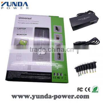 High Qualiy 90W Manual Universal Laptop Adapter Charger with 8 Connectors