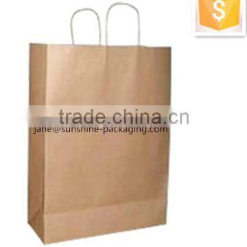 OEM brown kraft paper bag