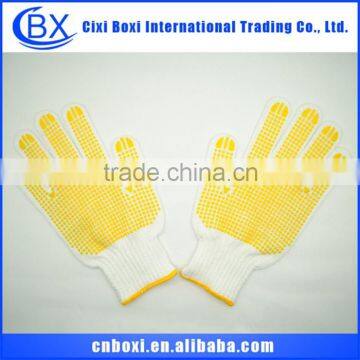 Printed acrylic glove China wholesale knitted glove,latex coated glove