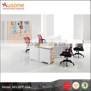 High quality!Mordern office furniture wooden Desk 4-seaters workstation