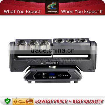 PIXEL BLADE 6 4in1 RGBW Continuous PAN and TILT rotation Beam Light