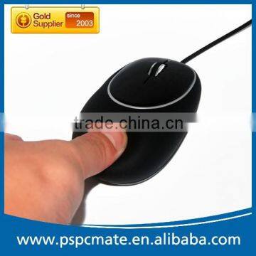 Anti-stress wired silicon soft mouse as Christmas gift