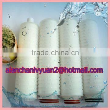 polypropylene dust remove cartridge/air pleated sediment filter cartridge