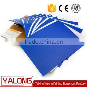 Offset thermal positive ctp plates