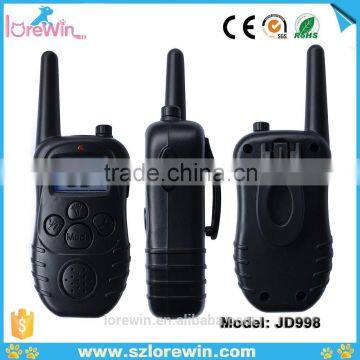 2016 Rechargeable Waterproof Dog Training Electronic Collar With Remote Control photo-4