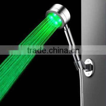 Temperature Control Shower Head Colorful Handheld Shower Rain Shower for Bathe Electric Faucet photo-3