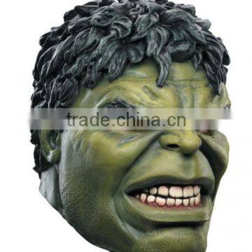 cartoon Hulk cosplay latex creepy mask Halloween full head mask Costume Prop Accessories