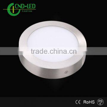 Factory price 6w 12w 18w 24w surface mounted round led surface panel light