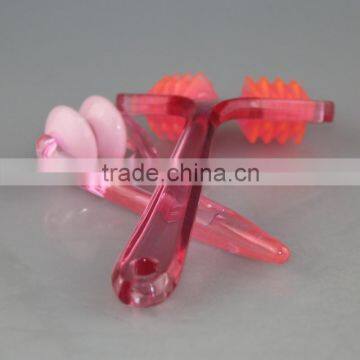2015 Cheap Rolling Manual Plastic Face Massager Set photo-4
