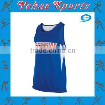 OEM custom women running singlets made in china