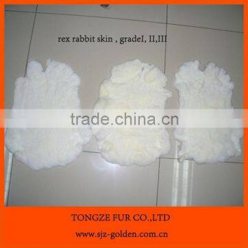 Tanned Rex Rabbit Skin, Rex Rabbit Pelt for Garment