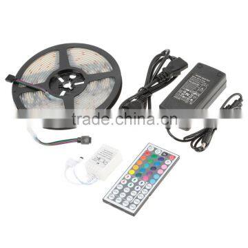 LIADA 5M SMD5050 300LEDs RGBW Fleible Strip Light Waterproof IP68 DC 12V 12W/Meter With Power Plug + 44Keys Remote Control photo-3