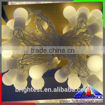 Christmas LED Ball Light String White 220V